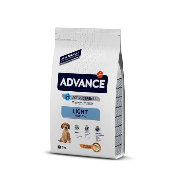 Advance Dog Mini Light Kilolu Köpek Maması 3 Kg