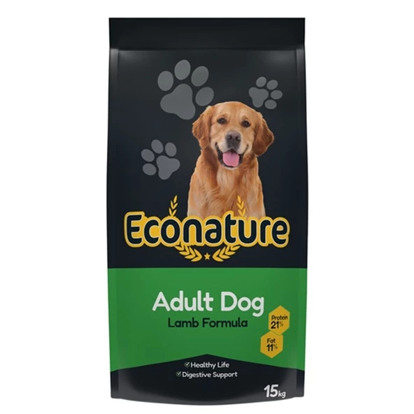 Econature Kuzulu Yetişkin Kuru Köpek Maması 15 kg
