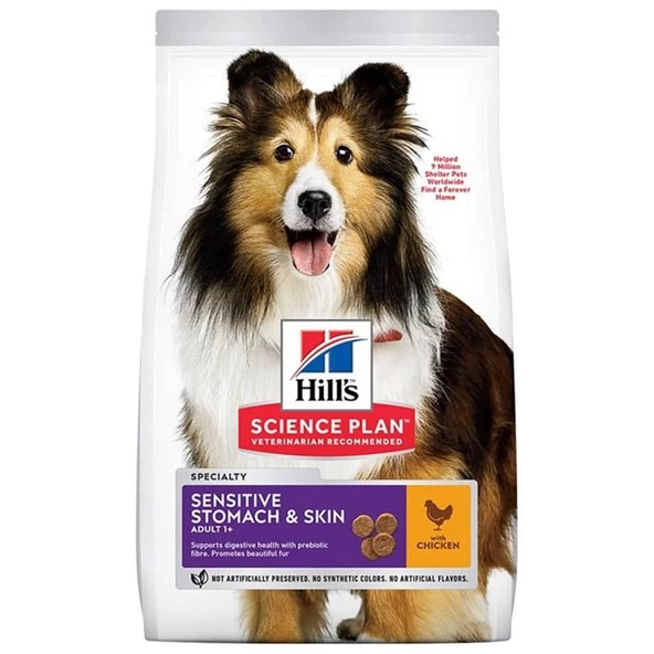 Hills Sensitive Stomach Skin Köpek Maması 14 Kg