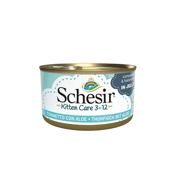 Schesir C184 Ton Balıklı Aloe Yavru Kedi Konservesi 85 Gr