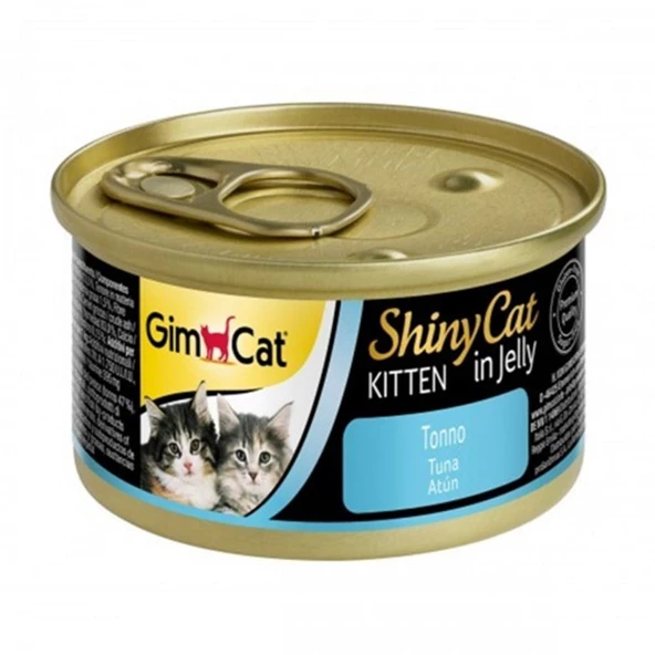 Gimcat Shiny Cat Ton Balıklı Yavru Kedi Konservesi 70 Gr