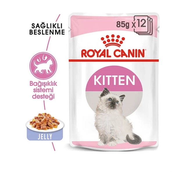 Royal Canin Jelly Kitten Instinctive Yaş Yavru Kedi Maması 85 Gr - 2