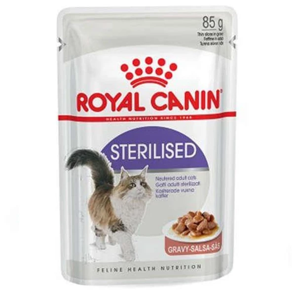 Royal Canin Sterilised Gravy Yaş Kedi Maması 85 gr ürün görseli