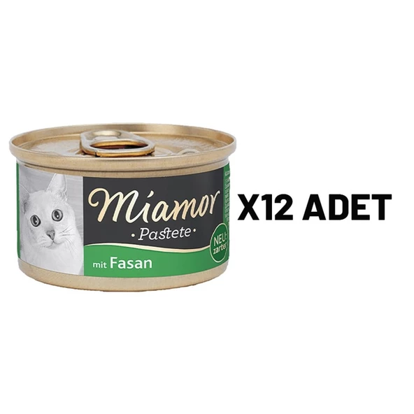 Miamor Pastete Kedi Sülünlü 85 Gr X 12 Adet