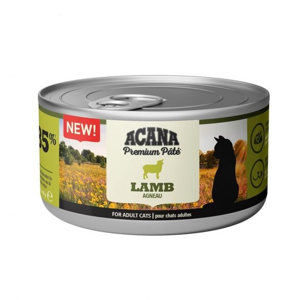 Acana Premium Pate (Ezme) Kuzu Etli Kedi Konservesi 85 Gr ürün görseli