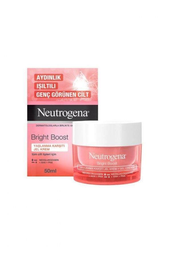 Neutrogena Bright Boost, Yaşlanma Karşıtı Jel Krem, 50ml