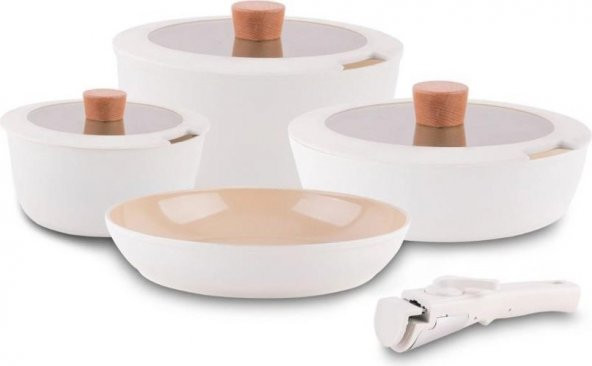 Arow Arlo Döküm 7 Prç Tencere Seti DC1.TR-4263 - 2