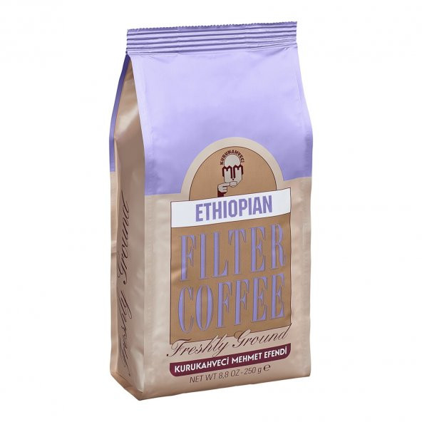 Kurukahveci Mehmet Efendi Ethiopian Filtre Kahve 250 Gr 3 Paket