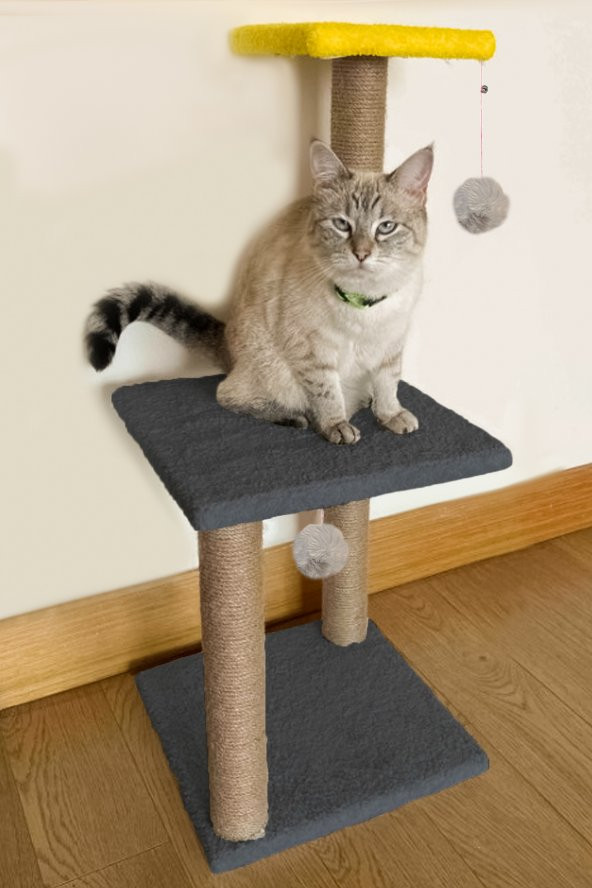 Katlı Kedi Tırmalama Tahtası 80cm - 4
