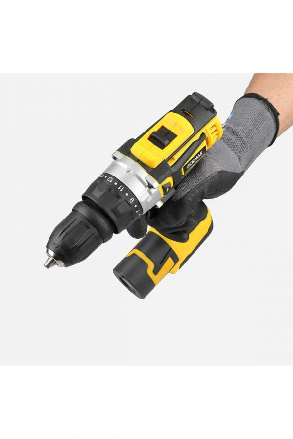 Lıon Rtx1214 Akülü Matkap Fenerli - 2