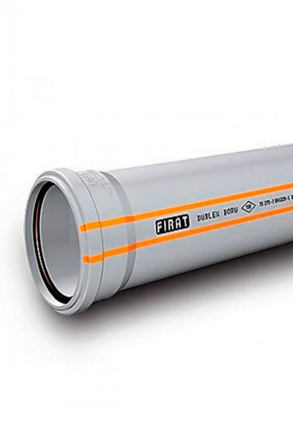 50x500 Dublex Pvc Pimaş Boru Fırat Plastik 5 Li Paket ürün görseli 1