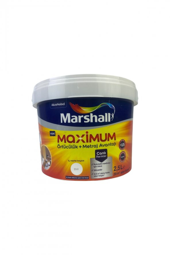 Maximum Iç Cephe Boyası Afrika Menekşesi 2,5l