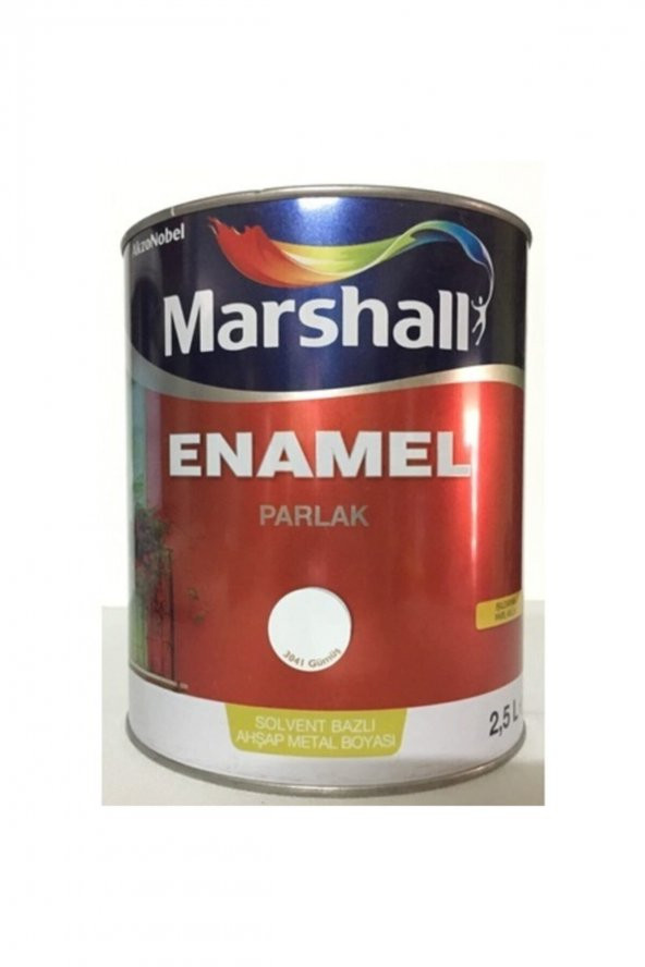 Enamel 2,5l Sentetik Yağlı Boya Gümüş - 1