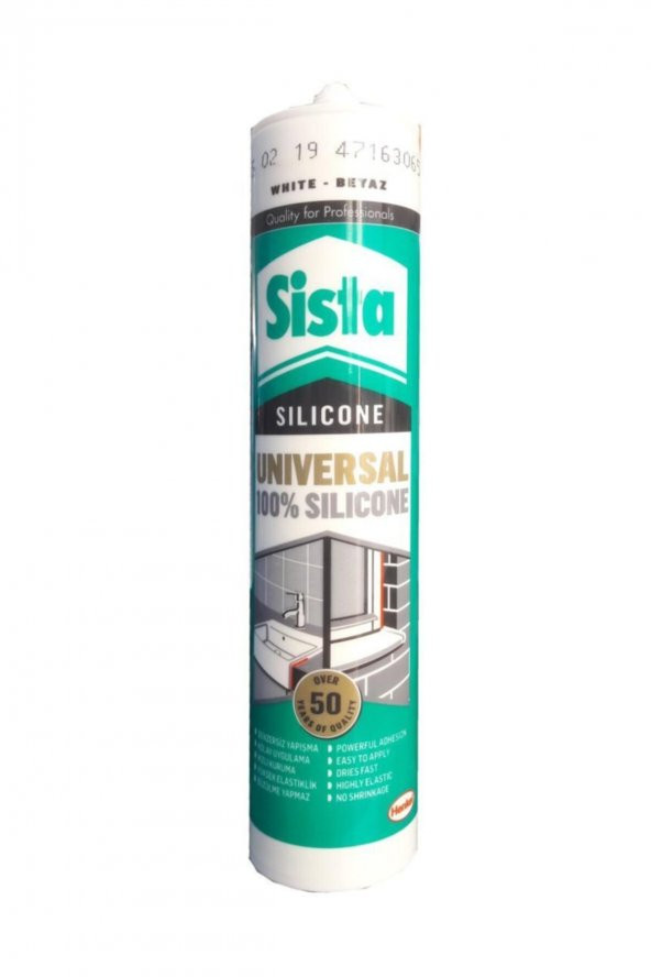 Sista Üniversal Beyaz Silikon 310 Ml