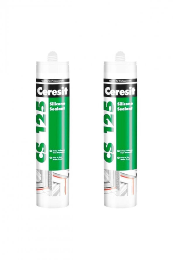 Ceresit Cs225 Silikon Şeffaf - 2