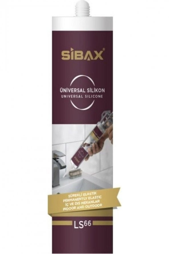 Sibax Ls66 Sibax Üniversal Silikon 280gr Beyaz