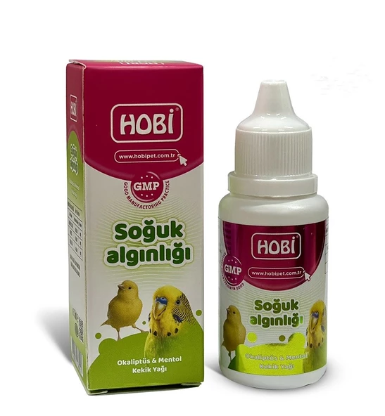 Hobi Kafes Kuşları İçin Soğuk Algınlığı Damlası 30 Ml