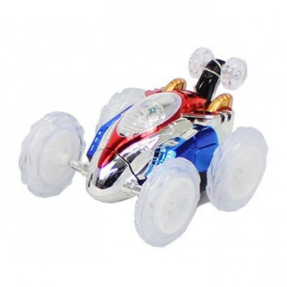 Dasher U/K Çılgın Akrobat Araba, Takla Atan Işıklı Şımarık Araba - 2