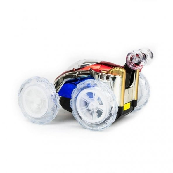 Dasher U/K Çılgın Akrobat Araba, Takla Atan Işıklı Şımarık Araba - 5