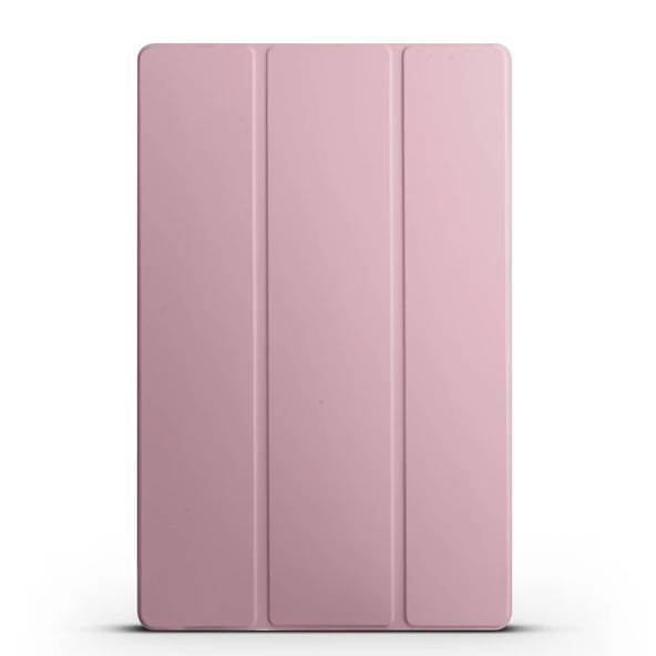 Samsung Galaxy Tab S8 Ultra SM-X900 Zore Smart Cover Standlı 1-1 Kılıf  Rose Gold