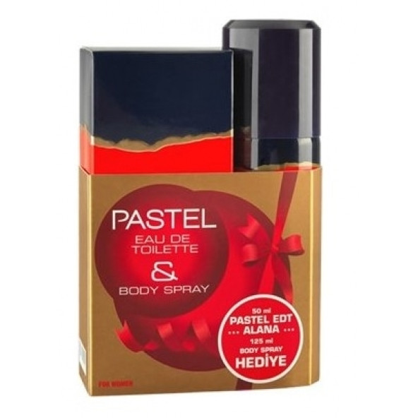 Pastel For Women Edt 50 ml + 125 ml Deodorant Kadın Parfüm Seti