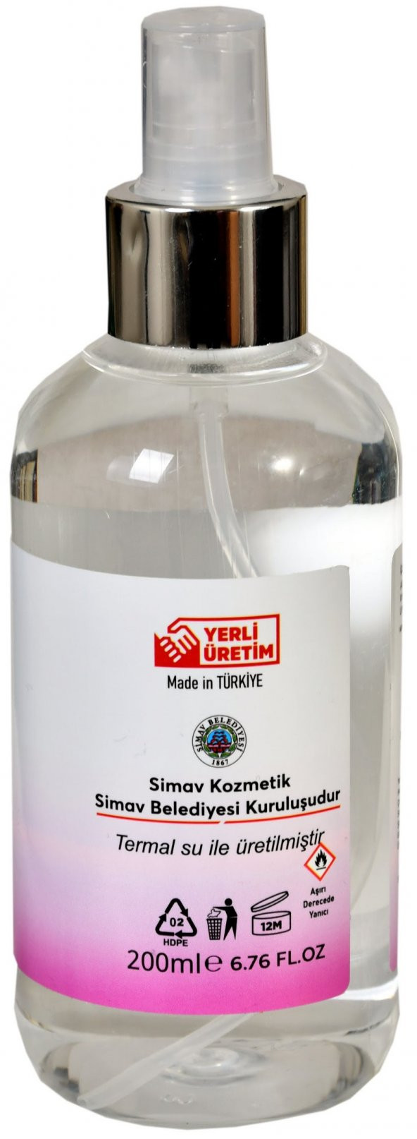 SİMAV Termal Sulu Şakayık Kolonyası Spreyli - 200 ml - 3