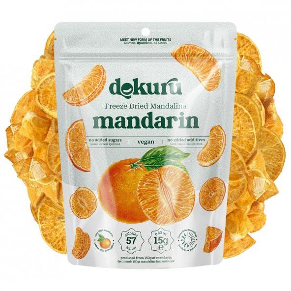 Freeze Dried Mandalina 15 gr
