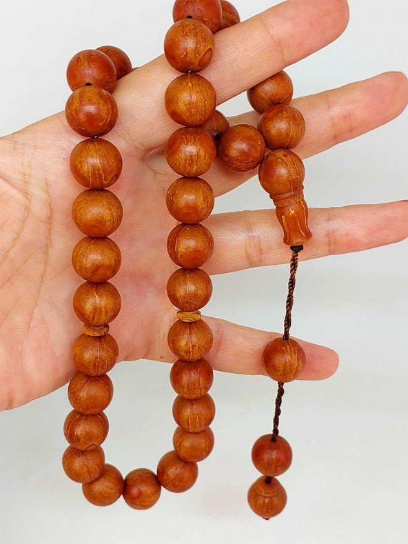 Andız Ağacı 33lük Tesbih 12mm (44435)