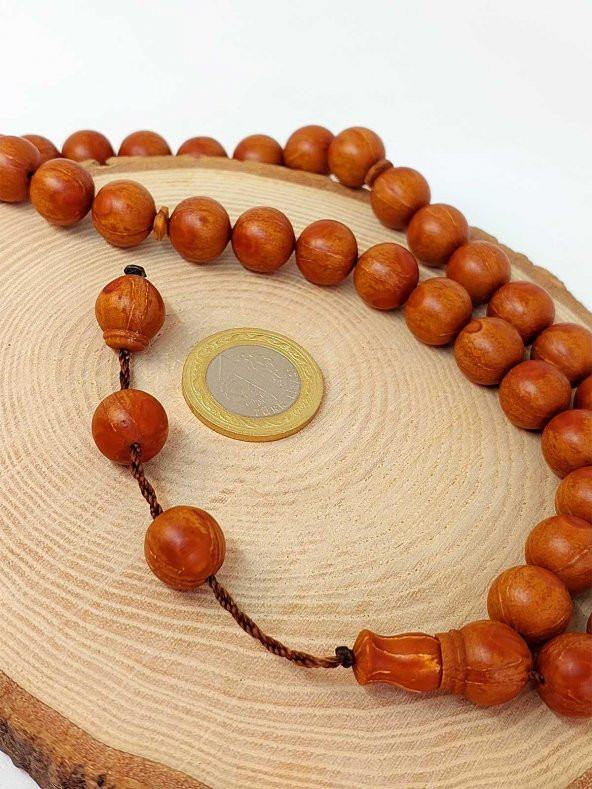 Andız Ağacı 33lük Tesbih 12mm (44435) - 3