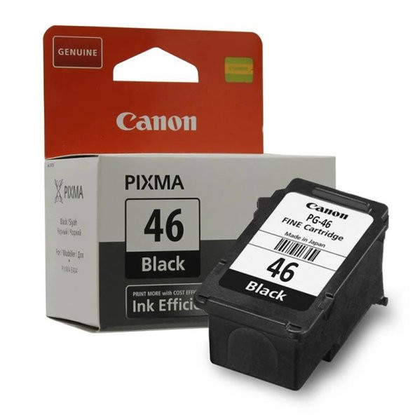 Canon PG-46 Mürekkep Kartuş Orj. - Siyah (15ml) ürün görseli