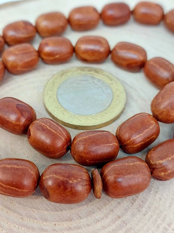 Andız Ağacı 33lük Tesbih 9.5*13.5mm (44440) - Resim 3