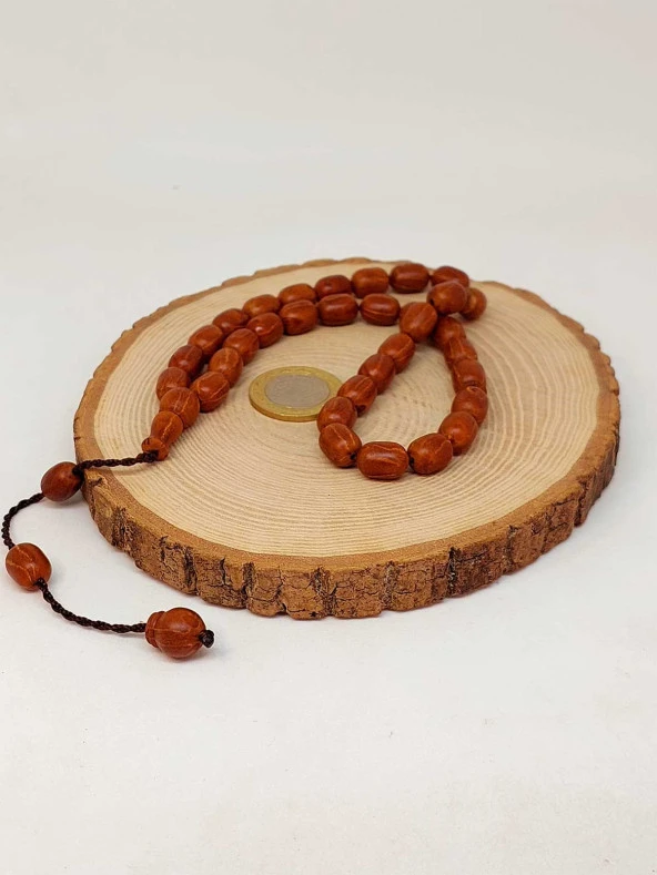 Andız Ağacı 33lük Tesbih 9.5*13.5mm (44440) - Resim 2