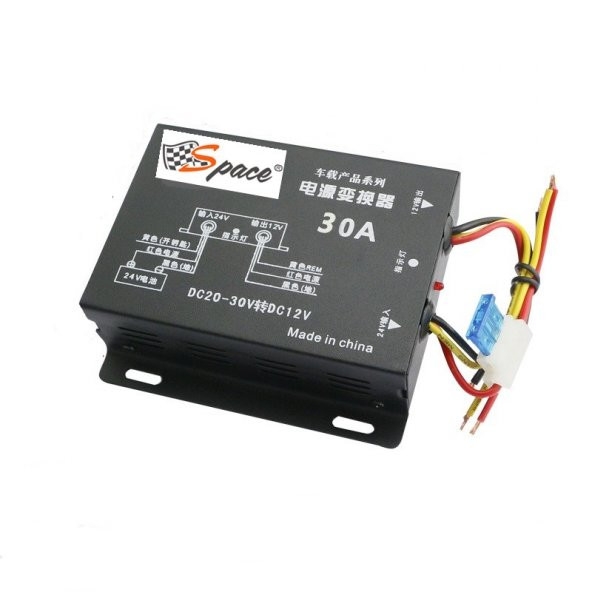 Konvertör çevirici 24-12V 30 Amper / ICCA47-1 ürün görseli