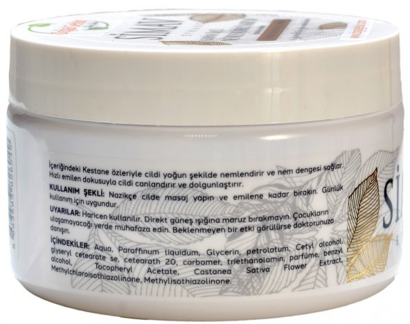 Simav Synaus Kestane Özlü ve Termal Sulu Cilt Bakım Seti 2li - Krem 250ml + Masaj Jeli 500ml - 2