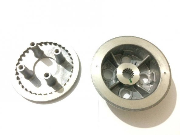 BAJAJ PULSAR NS 200 DEBRİYAJ BASKI GÖBEĞİ ALT-ÜST TABLA ürün görseli