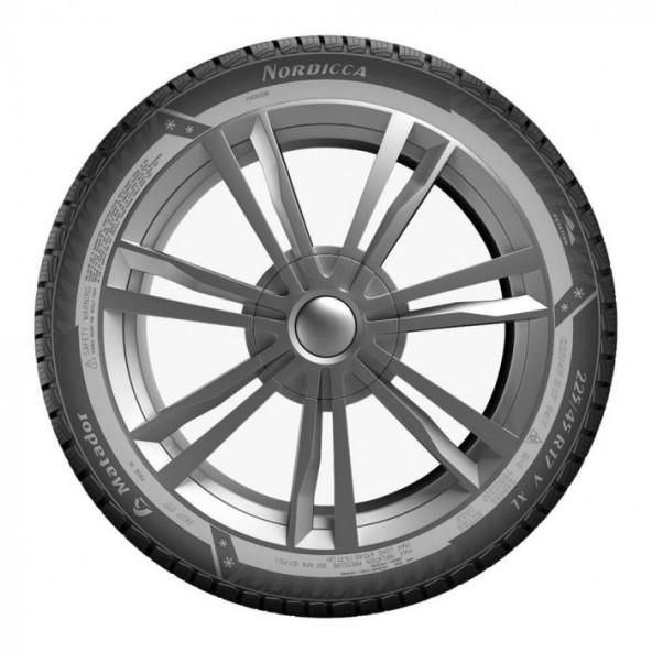 Matador MP93 Nordicca 235/45 R18 98V XL FR Kış Lastiği - 2023 - 2
