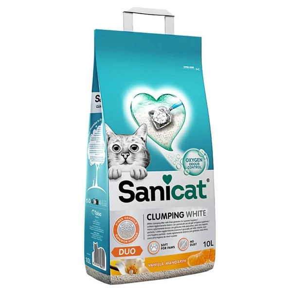 Sanicat Duo Narenciye Kokulu Kedi Kumu 10lt