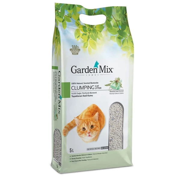 Gardenmix Bentonit Marsilya Sabunu İnce 5L