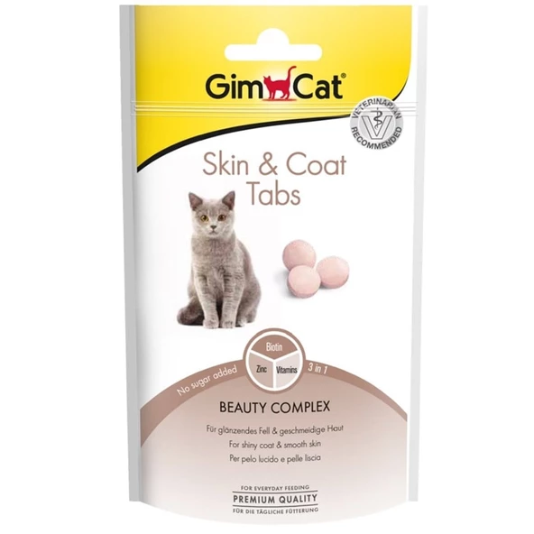 Gimcat Skin&Coat Ödül Tableti 40gr