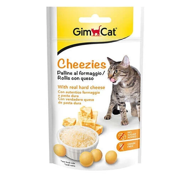 Gimcat Cheezies Peynirli Kedi Ödül Tableti 50 Gr ürün görseli
