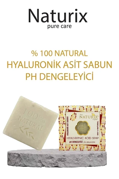 Hyaluronik Asit Sabun 125 Gr - Ph Dengeleyici, Kırışıklık Karşıtı & Arındırıcı