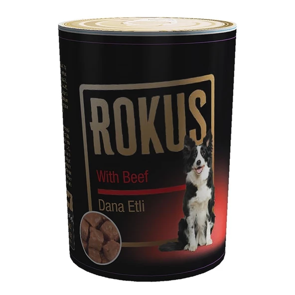 Rokus Dana Etli 410 G. Köpek Konserve  Maması