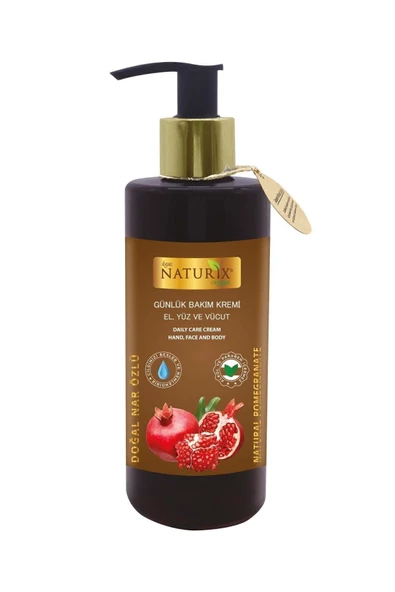 Nar Özlü El, Yüz ve Vücut Bakım Kremi 250 Ml - Nemlendirici ve Onarıcı Vücut Losyonu - 3