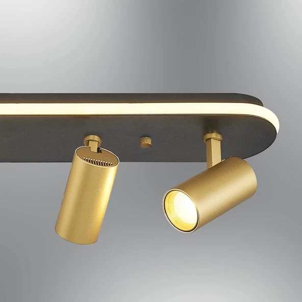 A-415-2S 2Lİ SPOTLU LEDLİ AVİZE SİYAH - 4