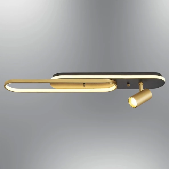 A-415-1S TEK SPOTLU LEDLİ AVİZE SİYAH - 3