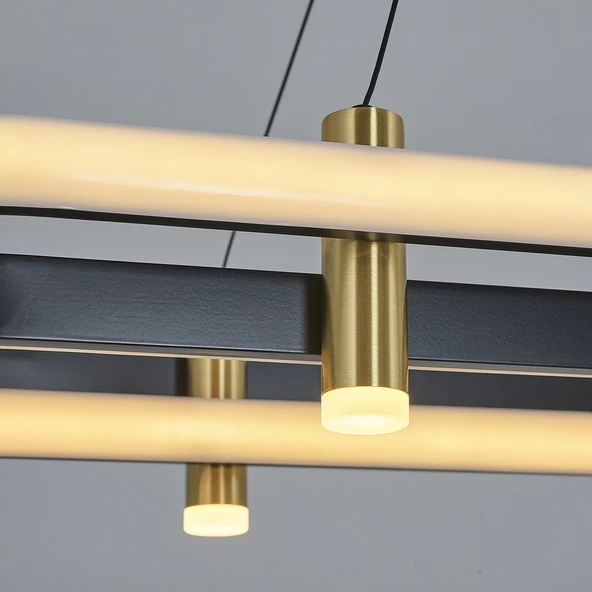 A-414-2S LEDLİ YUVARLAK MODERN AVİZE - 3