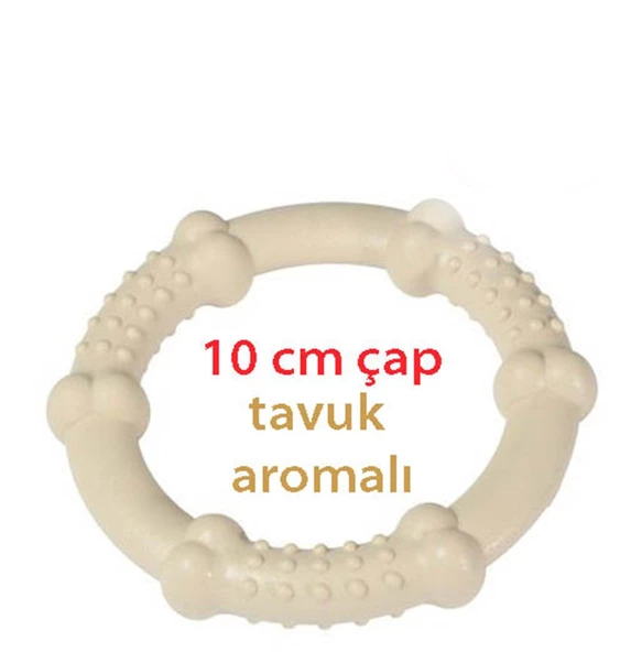 Karlıe Naylon Çiğneme Halkası Tavuklu 10Cm