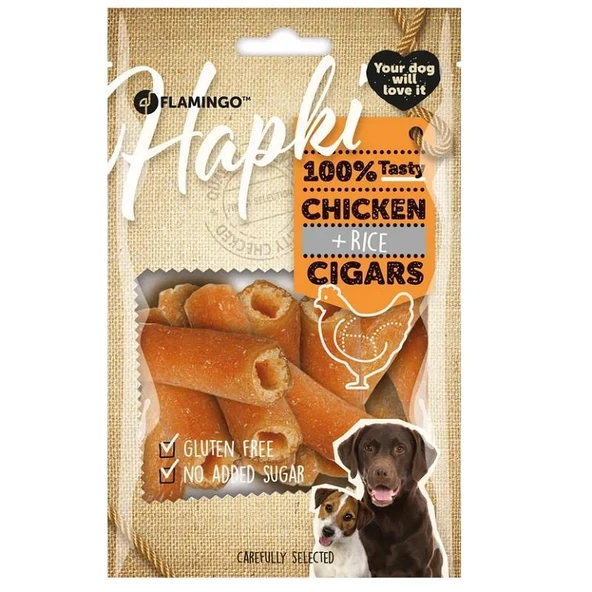 Flamingo Chicken Tavuklu & Pirinçli Rulo Köpek Ödülü 85gr ürün görseli