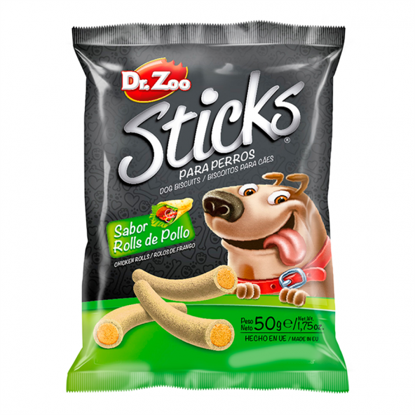 Dr.Zoo Sticks Tavuklu Çubuk Köpek Ödülü 50gr