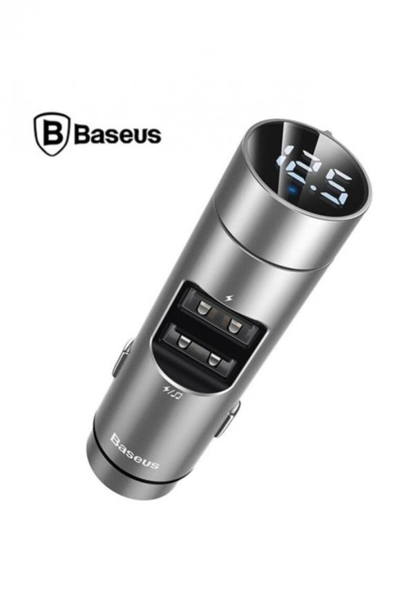 Energy Column Bluetooth 5.0 Araç Mp3 Dual Usb Araç Şarjı Siyah 31564